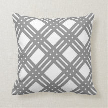Gray and White Gingham
