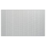 Gray and White Striped Fabric by the Yard