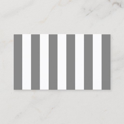 Customizable Gray and White Stripes Business Card Templates
