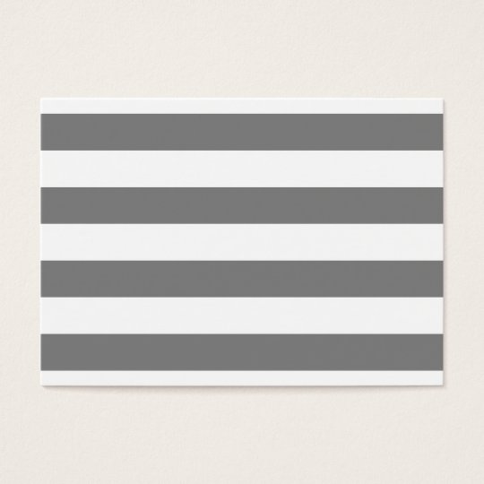 Gray and White Stripes Business Card
