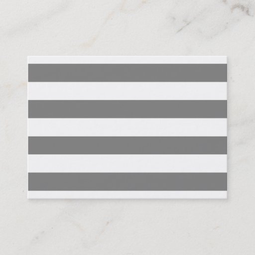 Customizable Gray and White Stripes Business Cards