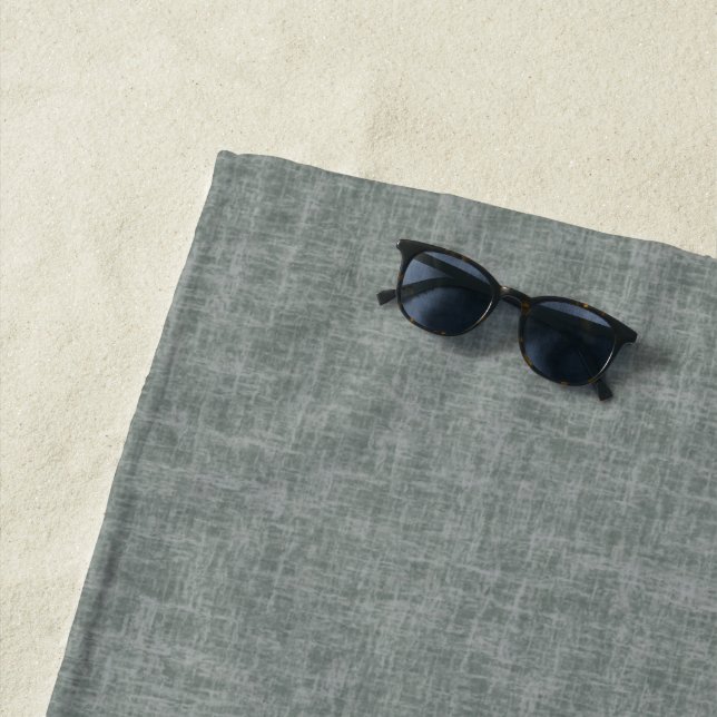 Gray and white texture. beach towel (In Situ)