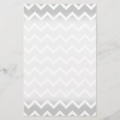 Gray and White Zigzag Stripes. (Back)