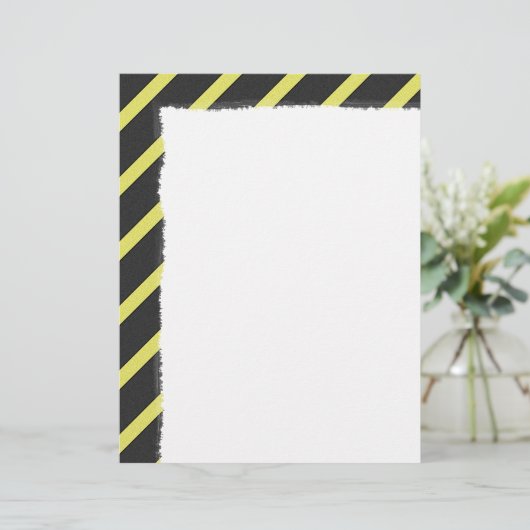 Gray and Yellow Striped (Standing Front)