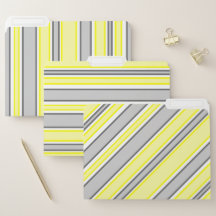 Gray and Yellow Stripes