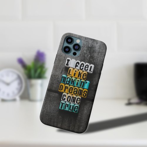 Gray and yellow text  iphone cases
