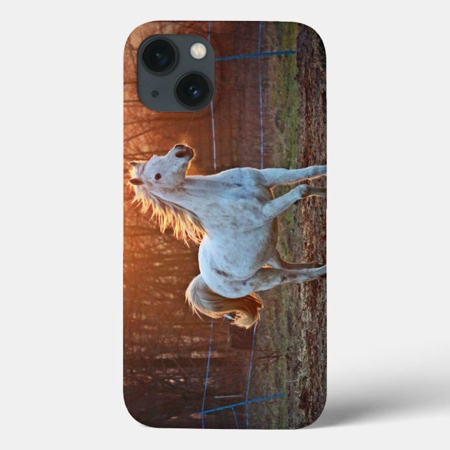 Gray Arabian Horse Case-Mate iPhone Case (Back)