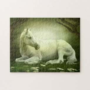 Gray Arabian Horse Jigsaw Puzzle