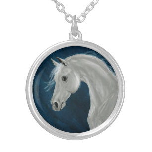 Gray Arabian Necklace