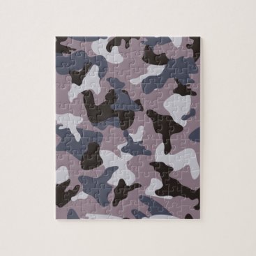 Gray army camo camouflage pattern jigsaw puzzle Gray army camo camouflage pattern jigsaw puzzle