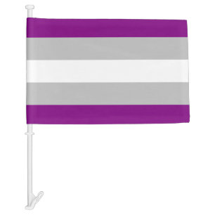 Gray-Asexual Flag