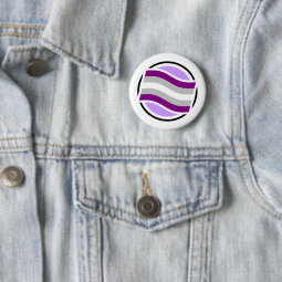 Gray-asexual Pop-Up Definition Icon Button | Zazzle