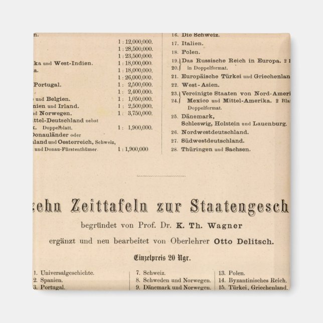 Gray Atlas Magnet (Front)