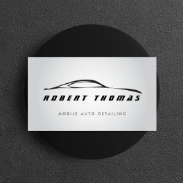 GRAY AUTO DETAILING, AUTO REPAIR BUSINESS CARD