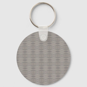 Gray Aztec Pattern Keychain