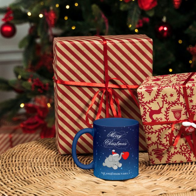 Gray Baby Elephant Coffee Mug (Creator Uploaded)