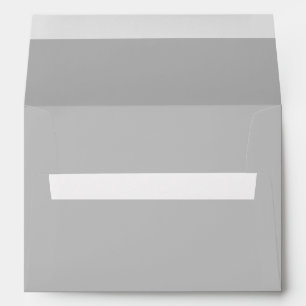 Gray Baby Shower Envelope