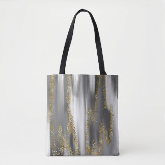gray background with gold glitterart,gold,golden,a tote bag
