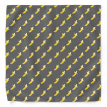 Gray Banana Bandana