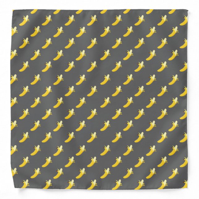 Gray Banana Bandana (Front)