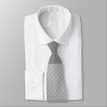 Gray Band Neck Tie by 16creative at Zazzle