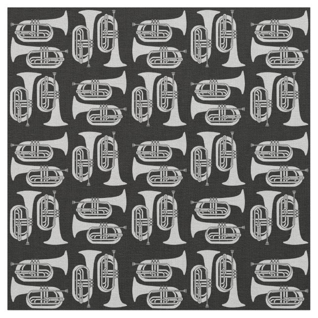 Gray Baritone Crosshatch Fabric (Close Up)