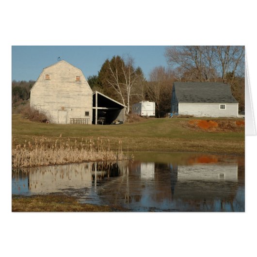 Gray Barn - Reflections of Serenity Cards (Front Horizontal)