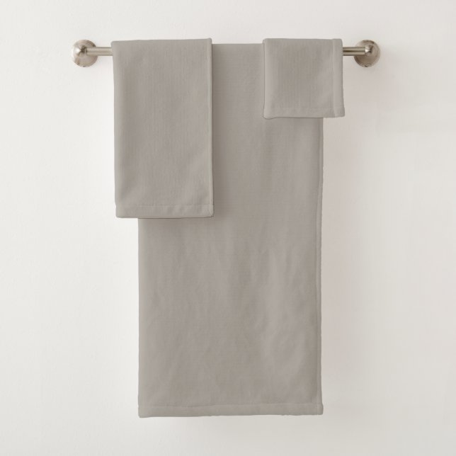 Gray Bath Towel Set (Insitu)