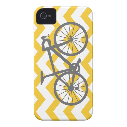 Gray bicycle iPhone case (Back)