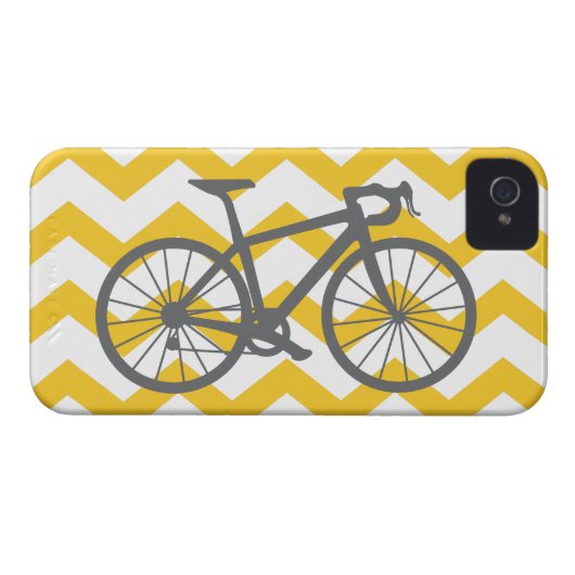 Gray bicycle iPhone case (Back Horizontal)