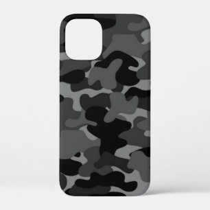 Gray Black Camo iPhone 12 Mini Case
