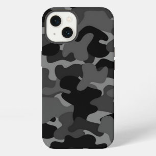 Gray Black Camo iPhone 13 Case