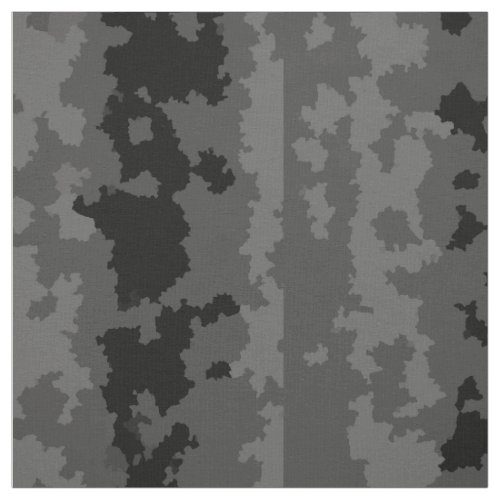 Gray Black Irregular Abstract Pattern Design  Fabric
