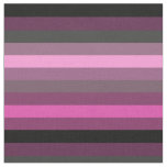  Gray, Black, Plum &amp; Hot Pink Stripes Fabric