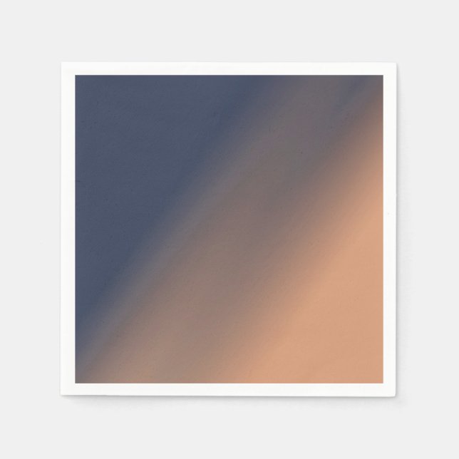 Gray-blue and beige gradient. napkins (Front)