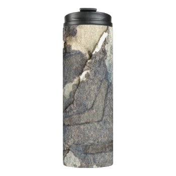 Gray-blue Background Watercolor 2 Thermal Tumbler by watercoloring at Zazzle