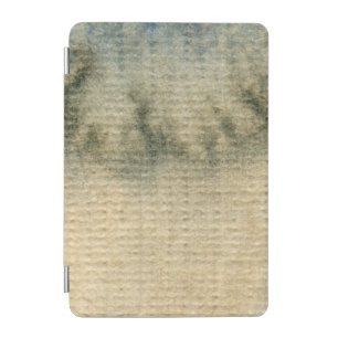 gray-blue background watercolor 6 iPad mini cover