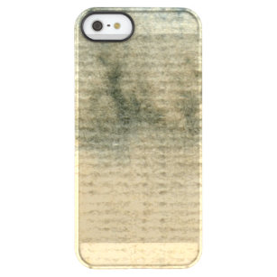 gray-blue background watercolor 6 permafrost iPhone SE/5/5s case