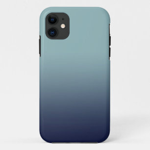 Gray-blue gradient.  iPhone 11 case