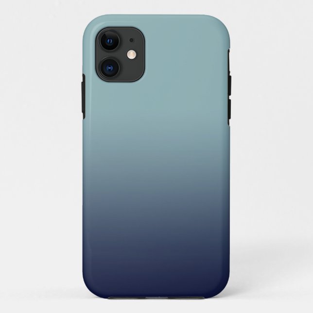 Gray-blue gradient.  Case-Mate iPhone case (Back)