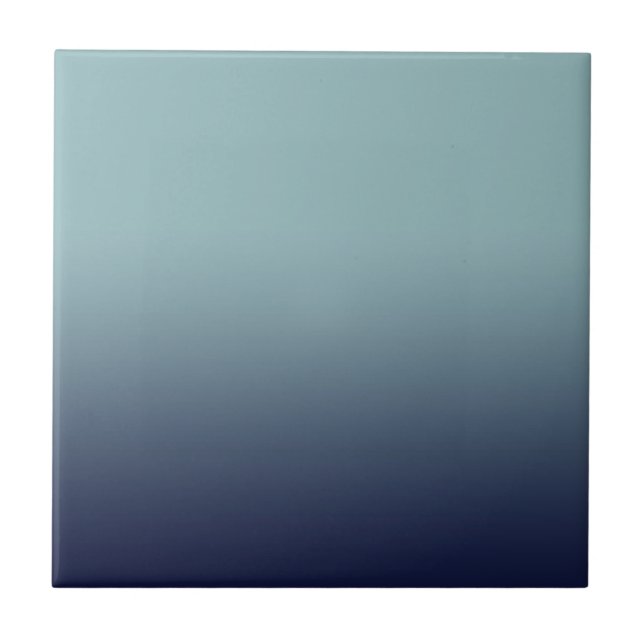 Gray-blue gradient.  ceramic tile (Front)