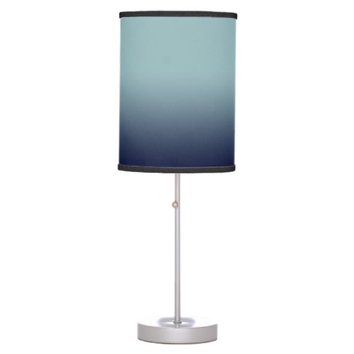 Gray_blue gradient  table lamp