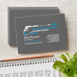 Gray Blue Pressure Washing Power Wash Cleaner Envelope