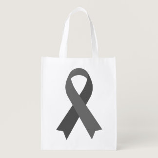 Gray Brain Cancer Alpha-1 Antitrypsin Deficiency Grocery Bag