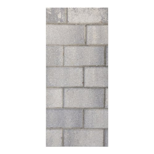 Gray Brick Cement Sidewalk  Rack Card