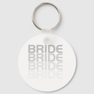 Gray Bride Fade Keychain