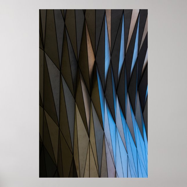 Gray building poster (Front)