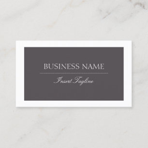 Gray Business Card