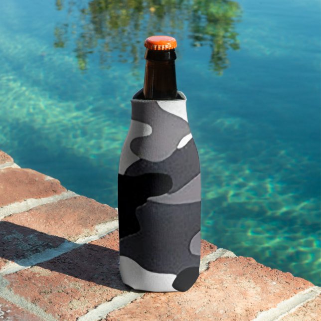 Gray Camo Bottle Cooler (In Situ Pool)