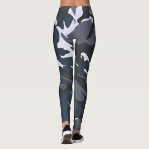Gray Camou Leggings